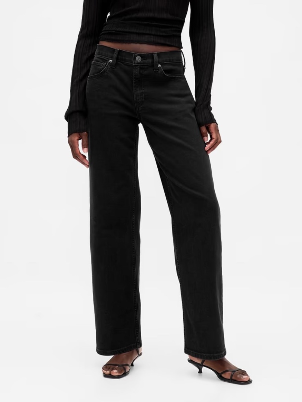 Low Rise '90s Loose Jeans - Petite